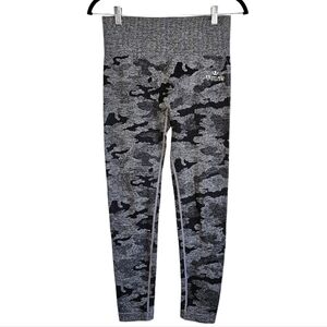 Outlaw Camo Leggings Roushed at Back Size Small